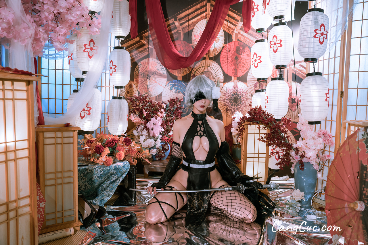 Coser@云溪溪 (Yunx1x1) & 奶桃 – 2B本 YoRHa No.2 Type B 下 ảnh 24